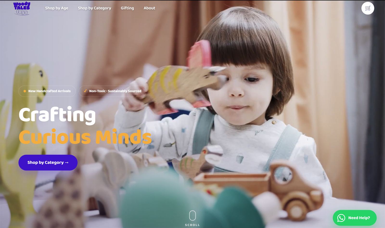 WOODY TALES website